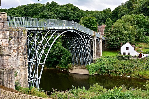 Iron Bridge über den Severn
