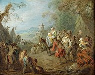 Jean-Baptiste Pater - Lager (Soldatenstopp) - Google Art Project.jpg