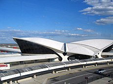 Аэровокзал авиакомпании TWA в аэропорту Кеннеди