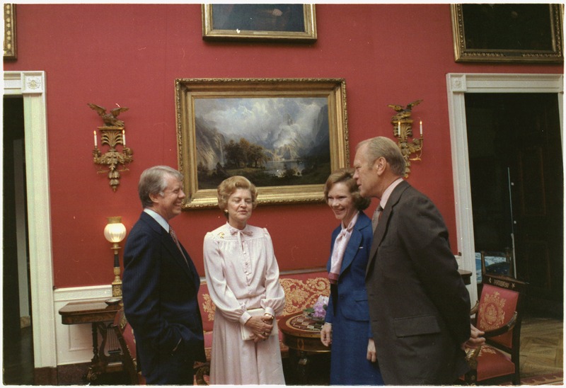 File:Jimmy Carter, Betty Ford, Rosalynn Carter and Gerald Ford - NARA - 179549.tif