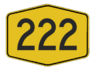 Federal Route 222 shield}}