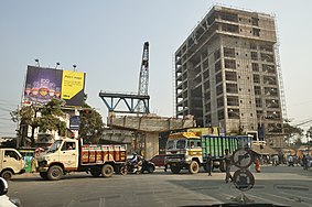 John Burdon Sanderson Haldane Avenue & Gobinda Chandra Khatik Road Crossing - Kolkata 2012-12-06 2127.JPG