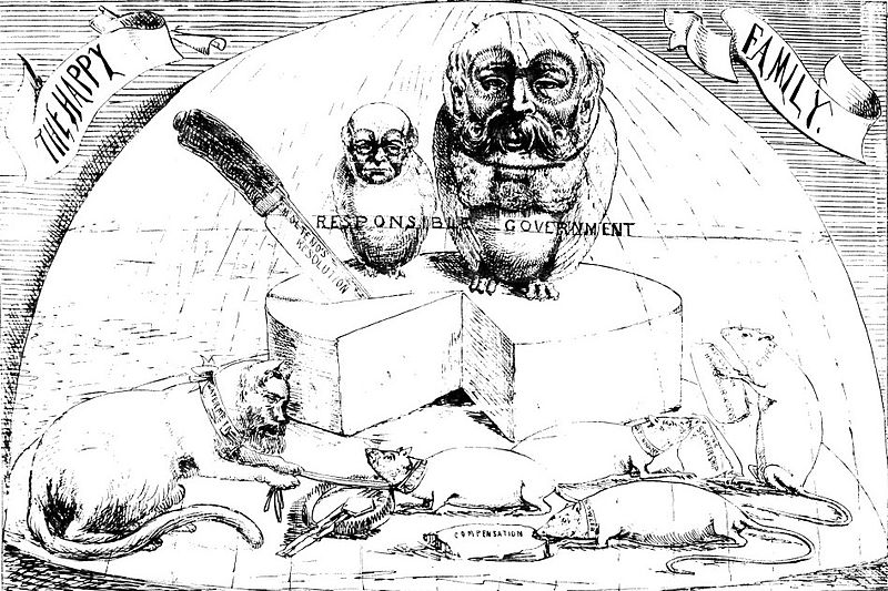 File:John Molteno and Saul Solomon preside over Cape Government - Zingari cartoon 1873.jpg