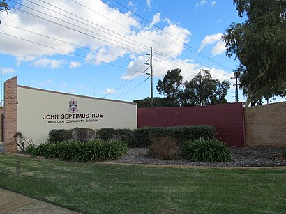 How to get to John Septimus Roe Anglican Community School with public transport- About the place