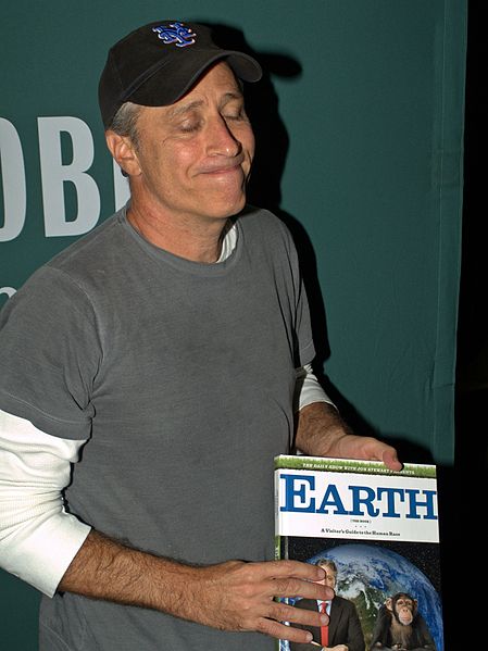 File:Jon Stewart Earth book Shankbone.jpg