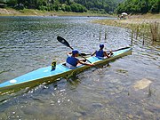 Kayak biposto sul lago