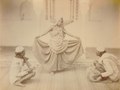 KITLV 91930 - Unknown - Dancer (nautch woman) with two musicians in India - Around 1860-1870.tif