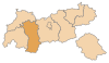 Plats för det politiska distriktet Imst