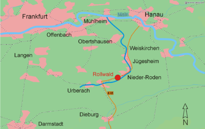 Rollwalds geografiske placering