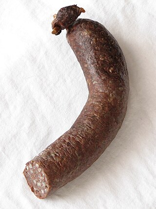 <span class="mw-page-title-main">Kaszanka</span> Traditional blood sausage in East and Central European cuisine