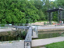 Teston Lock and Weir.