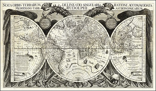 An antique map
