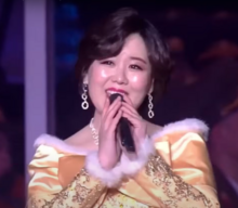 Kim Yu Kyong singing at the 2024 New Years Concert