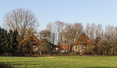 Boerderij v.m. kasteel Haus Empte, ten N. van Dülmen