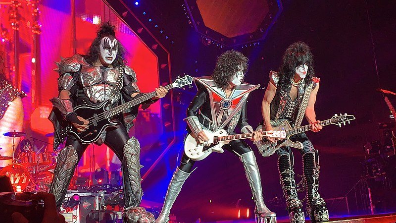 Kiss Band Unmasked Graphic Rock Heavy Metal Gene Simmons