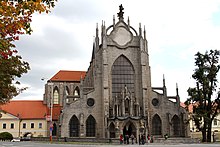 Sedlec Cathedral in Kutna Hora Klaster cisterciacky, s omezenim bez budovy jidelny (Sedlec) (3).jpg