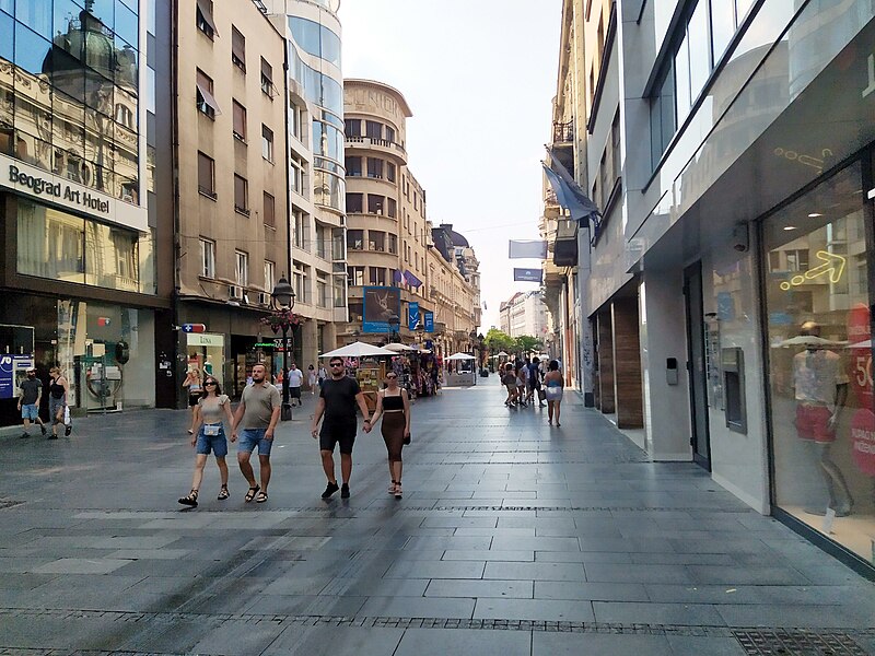 File:Knez Mihailova street, Belgrade (2).jpg