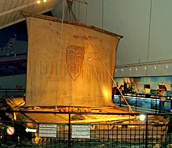 Kon-Tiki esillä Kon-Tiki-museossa Oslossa.