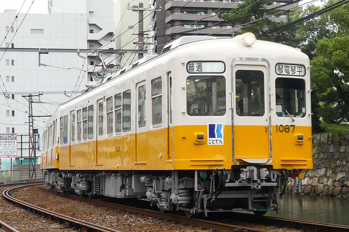 高松琴平電気鉄道1080形電車 - Wikipedia
