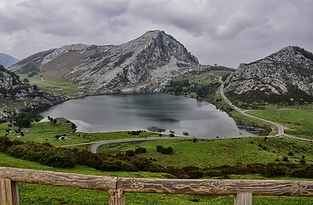 Lakes of Covadonga in Picos de Europa