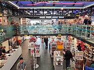 Merchandising-Geschäft im London Transport Museum