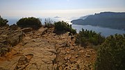 Miniatuur voor Bestand:La baie de Cassis du haut du Cap Canaille - panoramio (19).jpg