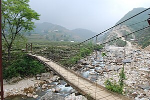 A bridge in Lai Châu province