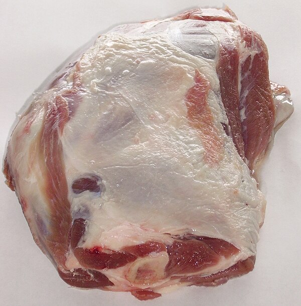 A shoulder of lamb