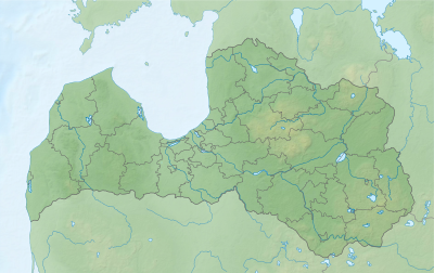 Шаблон:Карта розташування Латвія
