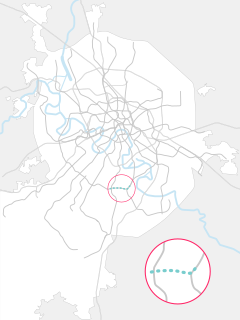 Kakhovskaya line Moscow Metro line