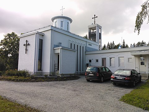 Lintulan luostarin kirkko.