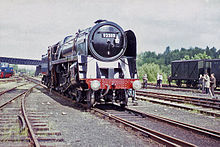 Artist David Shepherd's BR Standard Class 9F No.92203 Black Prince at Longmoor Military Railway, June 1968 Longmoor Military Railway - geograph.org.uk - 1474143.jpg