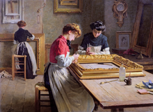 Chez le doreur (ca 1905). Musée des Beaux-Arts d'Angers.