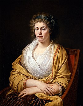 Portretul Luisei Stolberg - 1793 Galeria Uffizi, Florența