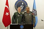 Thumbnail for File:M. Ray, 3rd Air Force commander, and Brig. Gen. Bekir Ercan Van.jpg