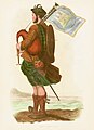 Victorian depiction of a MacCrimmon piper
