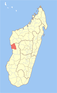 Antsalova District District in Melaky, Madagascar