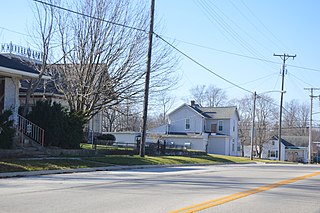 <span class="mw-page-title-main">Montezuma, Ohio</span> Village in Ohio, United States