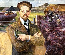 Portrait of Władysław Reymont by Jacek Malczewski