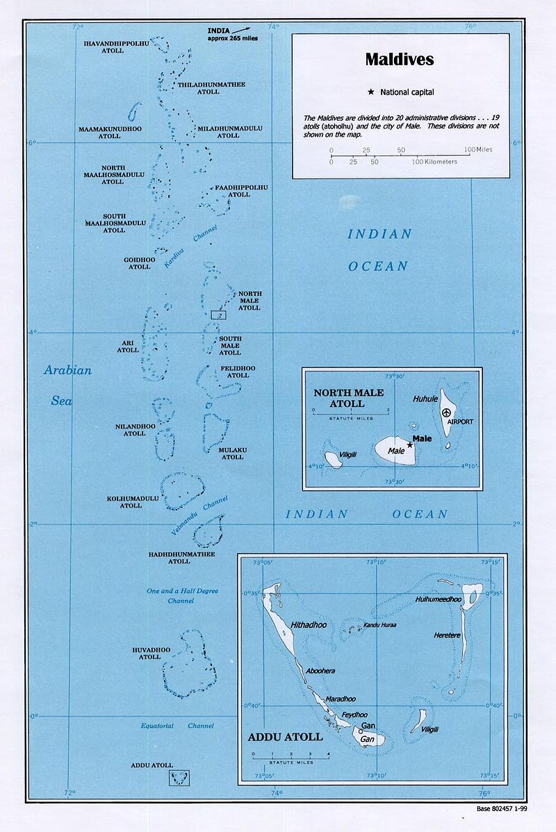 Geography Of The Maldives - Wikipedia