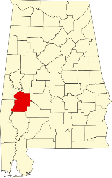 File:Map of Alabama highlighting Marengo County.svg