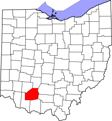 Map of Ohio highlighting Highland County.svg