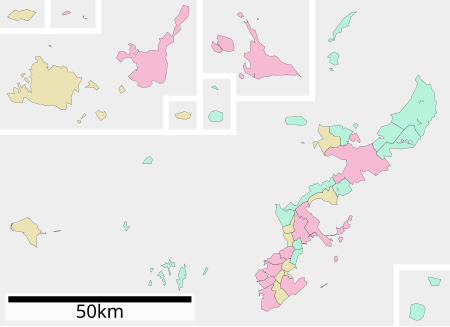 Tập tin:Map of Okinawa Prefecture Ja.svg