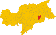 Localisation de San Martino in Badia