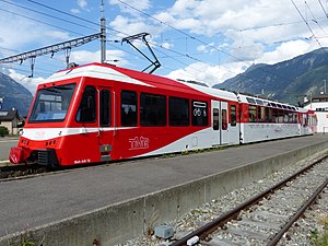 Martigny-Châtelard-Bahn: Geschichte, Betrieb, Rollmaterial