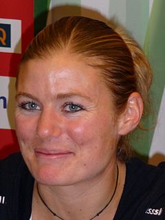 Martina Schild beim Swiss-Ski-Tag in Bern, Oktober 2010