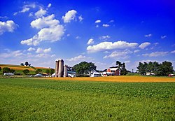 A farm in Maxatawny Township