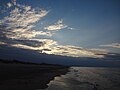 Mediterranean Sea in Oliva, Valencia Region of the Spain