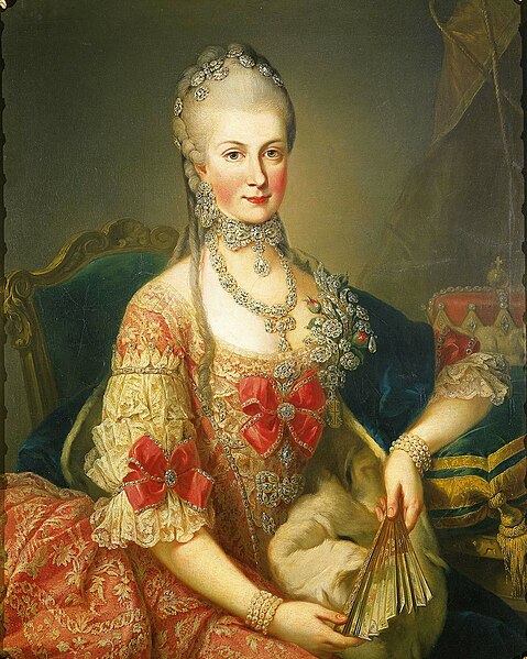 File:Meister der Erzherzoginnen-Porträt - Erzherzogin Maria Christina.jpg