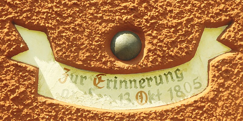 File:Memmingen, Erinnerung 1805, Koalitionskrieg, 1.jpeg